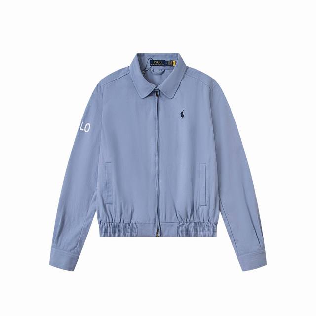 货比三家 经典款 现货足 拉夫劳伦飞行夹克8色 颜色：白色 粉色 藏青色 黄色 浅蓝色 卡其色 军绿色 咖啡色 尺码:S M L Xl 款号：L101