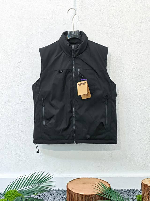 出口订单！巴塔哥尼亚Patagonia秋冬户外防风防泼水男女情侣款棉服马夹，面料舒适，防风防水防污渍，多巴胺配色， 炒级保暖又好看，面料 %聚酯纤维，非常厚实，