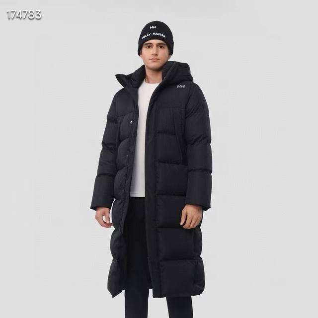 新款上新 鸭绒保暖羽绒服Helly Hansen 海丽汉森贸易订单鹅绒服 Hh男女秋冬抗寒保暖中长款羽绒服 一年一度的爆款羽绒服来了，男女同款 情侣款！经典版妥