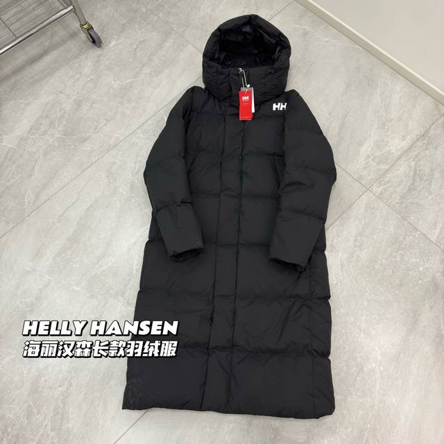 新款上新 鸭绒保暖羽绒服Helly Hansen 海丽汉森贸易订单鹅绒服 Hh男女秋冬抗寒保暖中长款羽绒服 一年一度的爆款羽绒服来了，男女同款 情侣款！经典版妥