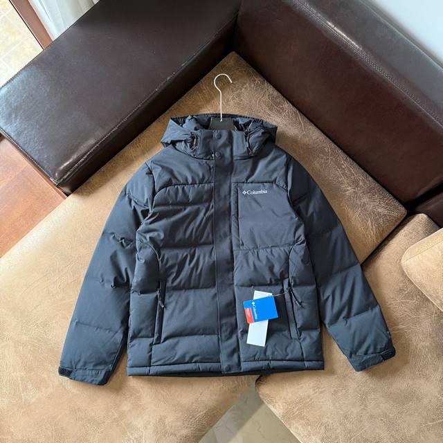 蒋奇明同款 哥伦比亚户外男金点拒水白鸭绒800蓬羽绒服Xe2522 Columbia 科技锁温 拒水干爽 无惧户外泼溅，舒享轻松户外 商品信息 科技:奥米 拒水