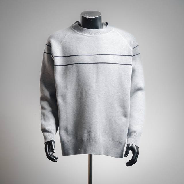 Dior 迪奥25Fw 老花双面穿满印提花圆领毛衣 面料选用顶级羊绒纱线，秋冬新款Oblique提花针织羊绒毛衣采用双面可穿设计，精选优质羊绒材质打造。经过精细