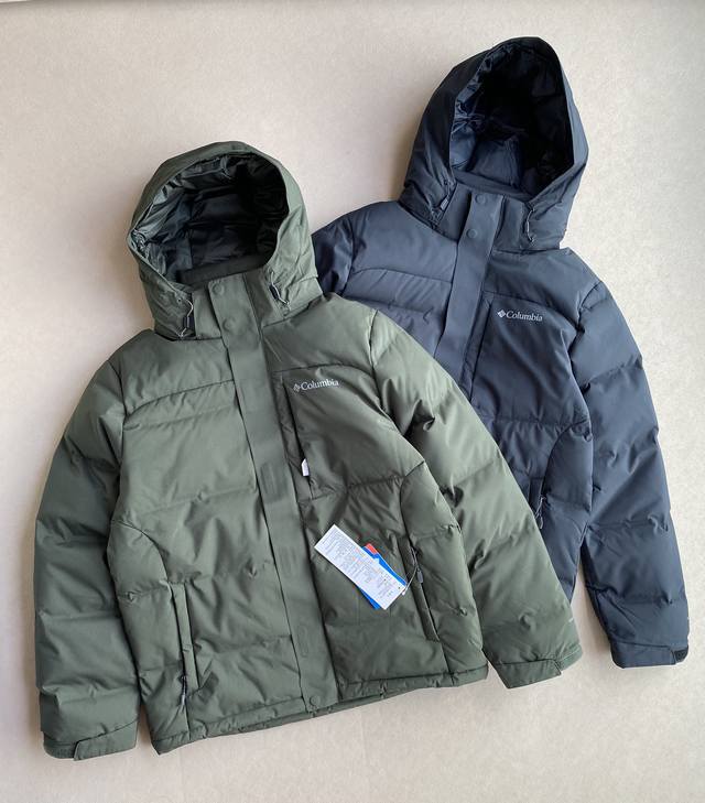 上新 蒋奇明同款 哥伦比亚户外男金点拒水白鸭绒800蓬羽绒服Xe2522 Columbia 科技锁温 拒水干爽 无惧户外泼溅，舒享轻松户外 商品信息 科技:奥米
