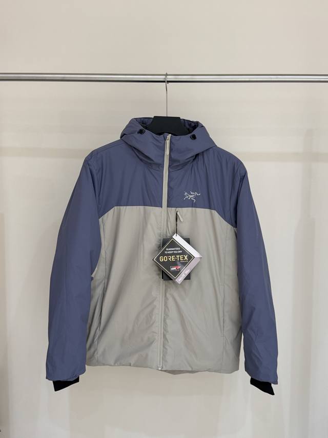 立体硅胶标始祖鸟拼色轻量化棉服 阿童木轻量化棉服 拼色新颖设计 情侣款可搭 S-2X