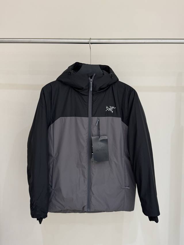 立体硅胶标始祖鸟拼色轻量化棉服 阿童木轻量化棉服 拼色新颖设计 情侣款可搭 S-2X