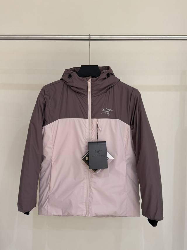 立体硅胶标始祖鸟拼色轻量化棉服 阿童木轻量化棉服 拼色新颖设计 情侣款可搭 S-2X