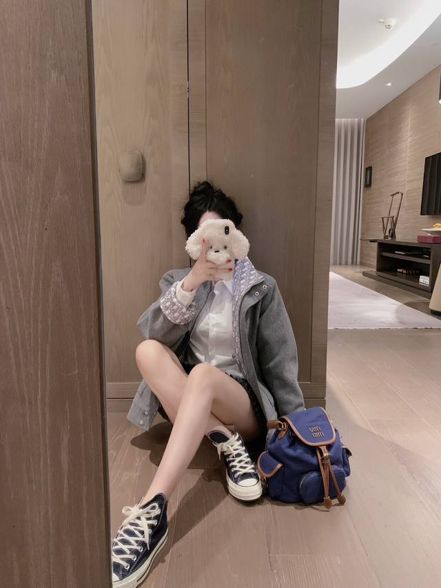 Dior 迪奥*专Gui同款订制老花字母呢料夹克外套 尺码 Sml 图末