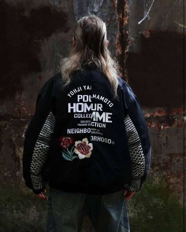 8110 Yohji Yamamoto Pour Homme携手Neighborhood推出2025限定系列，2025新款Neighborhood X Yohj