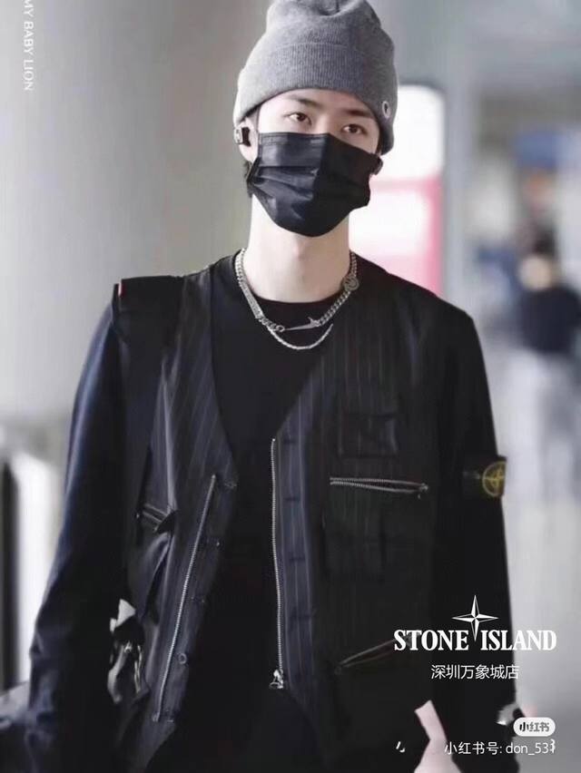 加绒高品质 #Stone Island 石头岛 经典徽章内搭加绒加厚银狐绒圆领卫衣情侣款 380克新疆长绒棉纯棉面料32支棉纱精仿内里复合银狐绒上身效果非常的舒