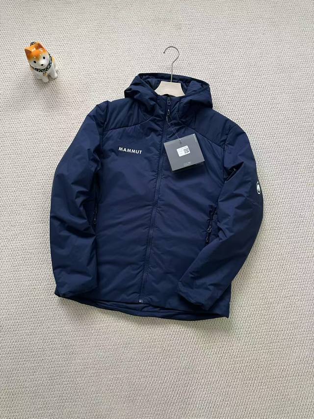 供 Mammut猛犸象Rime Light户外男士舒适保暖易收纳夹克棉服 线上 0+ 采用轻量化Loopinsulation填充物！在户外寒冷气候下保持温暖舒适