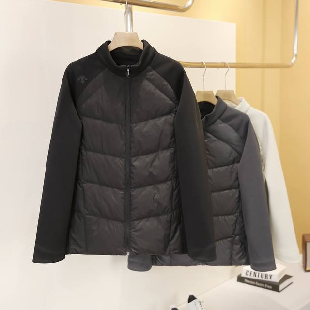 张译同款迪桑特轻量拼接羽绒服 Ds 迪桑特24秋冬新款！安欣同款！90%新国标白鸭绒！男士时尚休闲百搭拼接立领羽绒服！掌柜力荐！独家发售！太赞啦！全新升级板！G