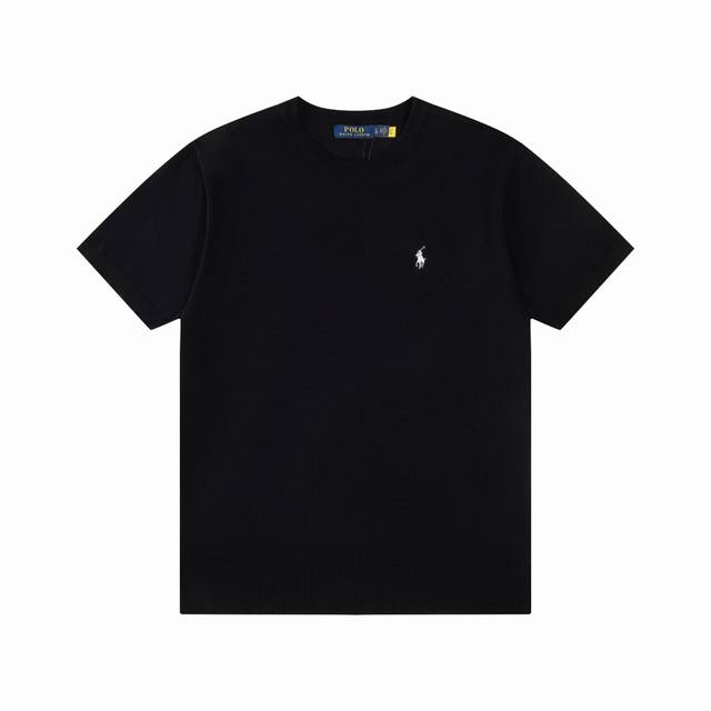 R76 Ralph Lauren拉夫劳伦针织小马刺绣圆领毛衣 短袖T恤 官网同步 男女同款 尺码：S-Xl 颜色： 白色 蓝色 卡其色 军绿 深灰色 灰色 藏青