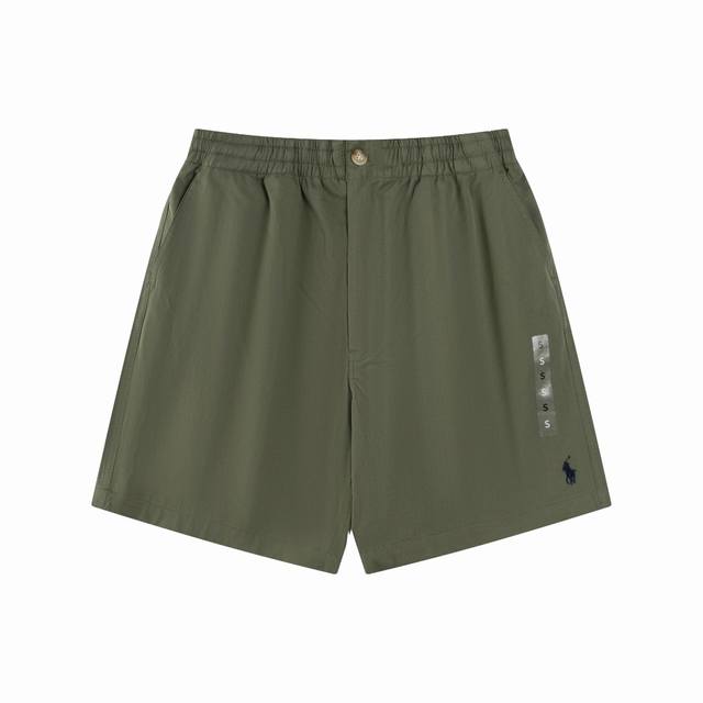 R73 Ralph Laure拉夫劳伦六色男士刺绣小标Logo经典休闲短裤 夏日型男必备！ 卡其色，自带随性洒脱感，搭配简约白T，漫步街头，尽显休闲格调。白色纯