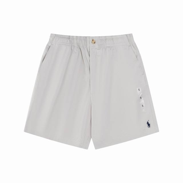 R73 Ralph Laure拉夫劳伦六色男士刺绣小标Logo经典休闲短裤 夏日型男必备！ 卡其色，自带随性洒脱感，搭配简约白T，漫步街头，尽显休闲格调。白色纯