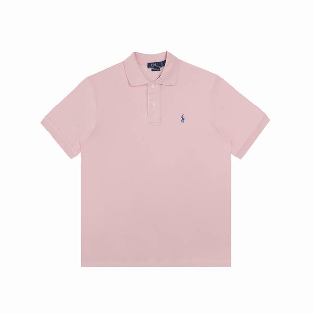 R30 Ralph Lauren拉夫劳伦经典基础小马刺绣Logopolo衫 T恤短袖 尺码：S-Xxl 颜色：黑色白标 藏青 灰色 白色红标 黑色红标 西瓜红