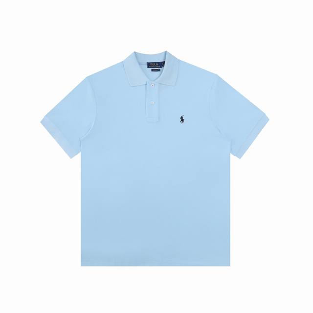 R30 Ralph Lauren拉夫劳伦经典基础小马刺绣Logopolo衫 T恤短袖 尺码：S-Xxl 颜色：黑色白标 藏青 灰色 白色红标 黑色红标 西瓜红