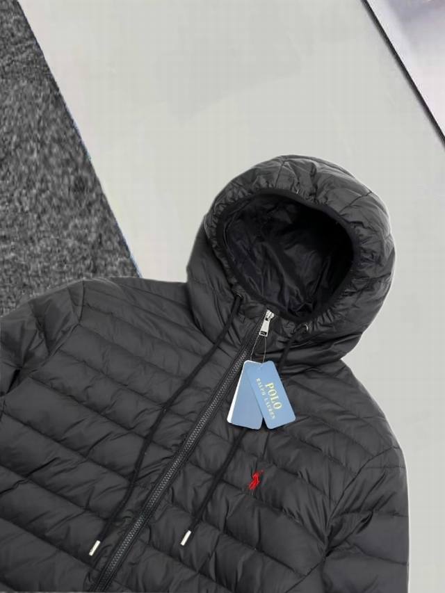 实拍细节图 控 Ralph Lauren 拉夫劳伦 经典轻薄款羽绒连帽羽绒服Rl17500 - Ralph Lauren 拉夫劳伦 24Aw冬季新品 北美官网发