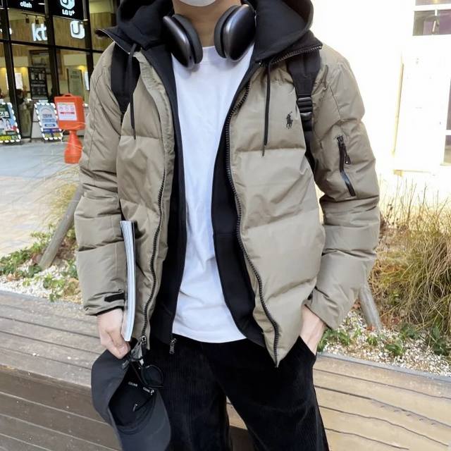 控 Ralph Lauren 拉夫劳伦经典款 24Ss冬季新款羽绒服夹克可拆卸帽超厚加绒羽绒服防风防水情侣款 拉夫今天杀疯了，冬季新款羽绒服必冲款！ 购入原版开