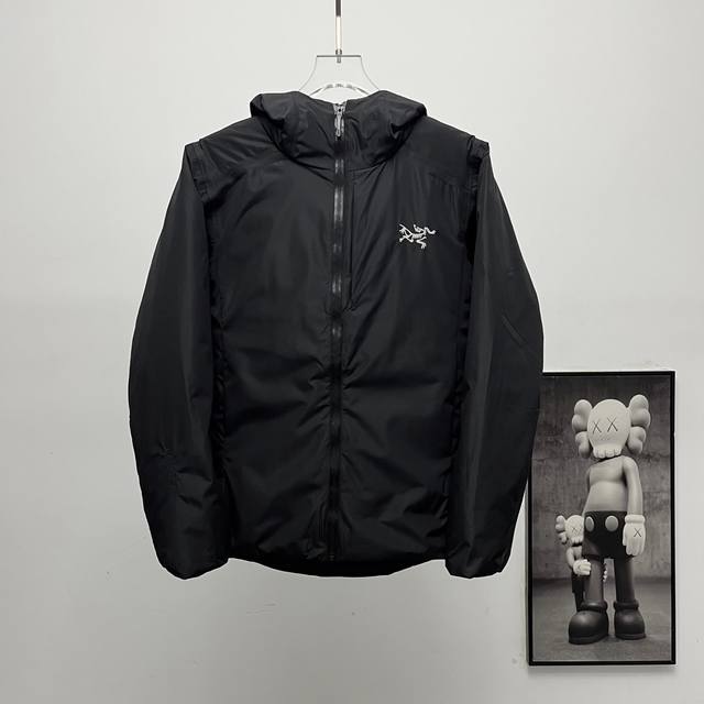 款号：Tt130 高版本 始祖鸟 Arc‘Teryx Solaon 2025秋冬男女情侣款连帽新款索拉诺连帽羽绒服 外B1295套 原版订制五金配件全进口原版定