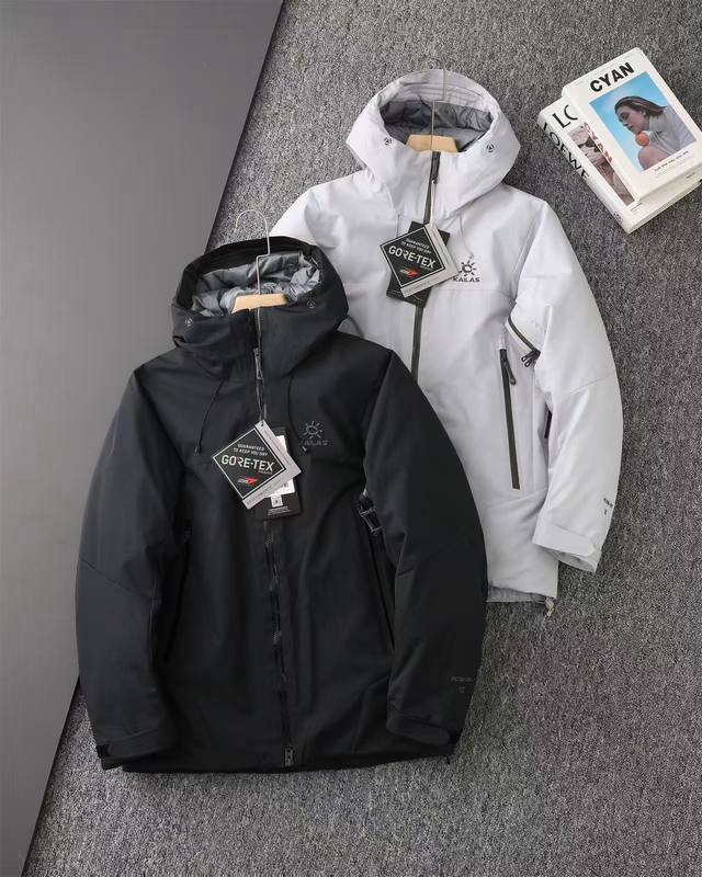 顶级实拍 款号：Tt129 Kailas 凯乐石阿斯本硬壳冲锋衣男女款防风防水户外滑雪羽绒服情侣款可以媲美始祖鸟大买菜的一款高端羽绒服 顶级版本 售后无忧 属于