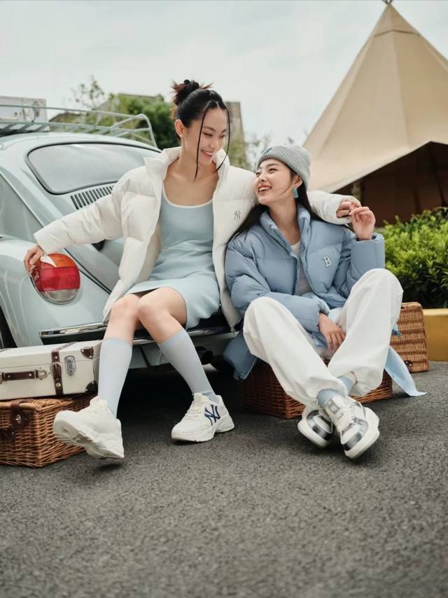 控 Mlb洋基队Ny基础硅胶标小Logo立领短款情侣羽绒服 国标90绒填充 Mlb官方虞书欣同款男女情侣短款羽绒服休闲外套23冬季新款Djb03 原版复刻 顶级