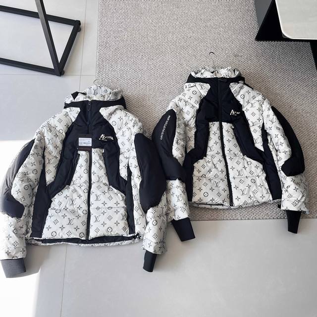 带防沉袋 款号：Tt124 Louis Vuitton路易威登 Lv秋冬官网最新款系列温感黑科技羽绒服 温变科技！Lv 秋冬压轴款2054温感科技变色面料超厚款