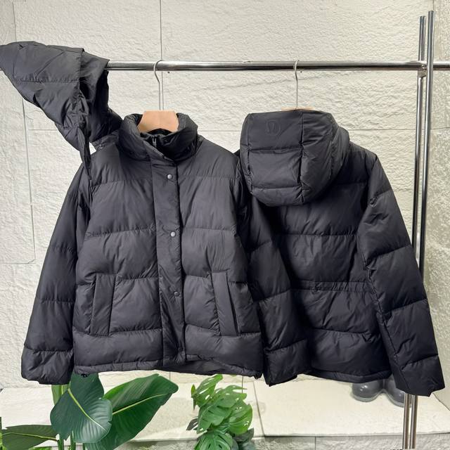Lululemon 露露乐檬Wunder Ff Jacket 女士羽绒服保暖加厚外套五格泡芙短款羽绒服 采用Softmattetm面料可挡风，超轻，面料超细腻，
