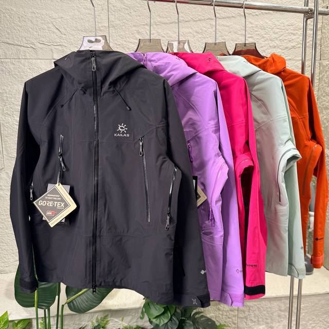 芯片版 Kailas 凯乐石 Mont-X 系列硬壳冲锋衣2025正品复刻 男女户外必备 情侣款外套 趁早入手，别等断码了再拍大腿，可遇不可求的狠！！ 今年秋季