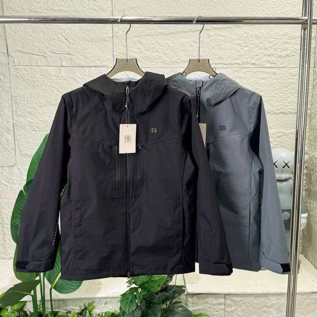 独家臻品 可隆 Kolon Sport Hiking 防水透湿防风耐磨户外3L连帽冲锋衣男女硬壳夹克硬壳登山户外钓鱼攀岩防水透气夹克外套，面料升级顶级品质进出柜