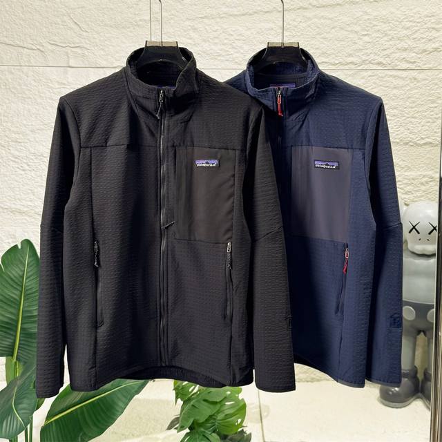 Patagonia巴塔哥尼亚 R2 Techface Hoody 男女款拼色保暖透气抓绒外套夹克 情侣立领 代工厂P跟单出品 ，代购指定版本 原档案原数据开发版