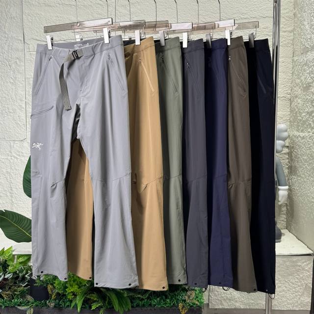 Arcteryx 始祖鸟 Gamma系列 Gamma Pant男女款运动长裤情侣休闲四面弹西裤 采用客高密度登山布面料！全身压胶工艺 裤脚可调节抽绳 腰带两用全
