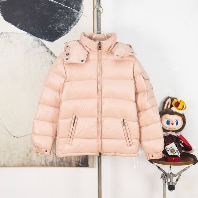 Zp版本［独家供应］ 24Maire羽绒上新Moncler Maire女款短款羽绒服演绎玛雅经典 面料：科技尼龙亮漆面 客供面料 高度蓬松超标90绒填充 Mai