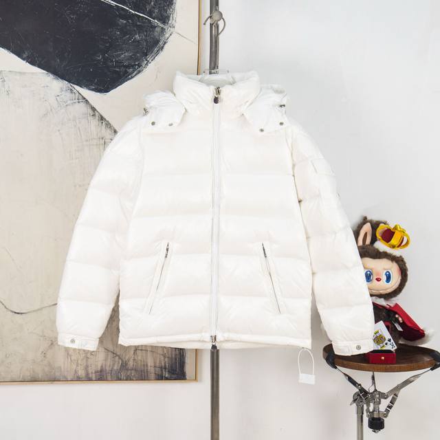 Zp版本［独家供应］ 24Maire羽绒上新Moncler Maire女款短款羽绒服演绎玛雅经典 面料：科技尼龙亮漆面 客供面料 高度蓬松超标90绒填充 Mai