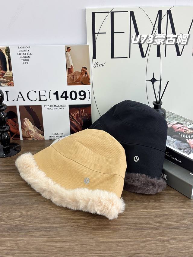 女神款,Lulu加厚加绒款渔夫帽!又到了戴加绒渔夫帽的季节了,氛围感神器,巨适合圆脸!超级显脸小!冬天谁能拒绝一顶毛绒绒奶呼呼的帽子呢!不想洗头直接戴这顶出门!  女神款,Lulu加厚加绒款渔夫帽!又到了戴加绒渔夫帽的季节了,氛围感神器,巨适合圆脸!超级显脸小!冬天谁能拒绝一顶毛绒绒奶呼呼的帽子呢!不想洗头直接戴这顶出门!