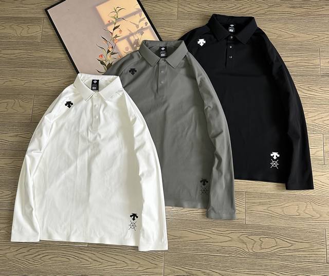 超强质感加绒新款商务秋冬休闲翻领Polo衫 今年你必备的一款单品！可户外可休闲，可商务的一款Polo衫！ 出口特定专属的面料，工厂P大货剩余， 款式非常不错，商