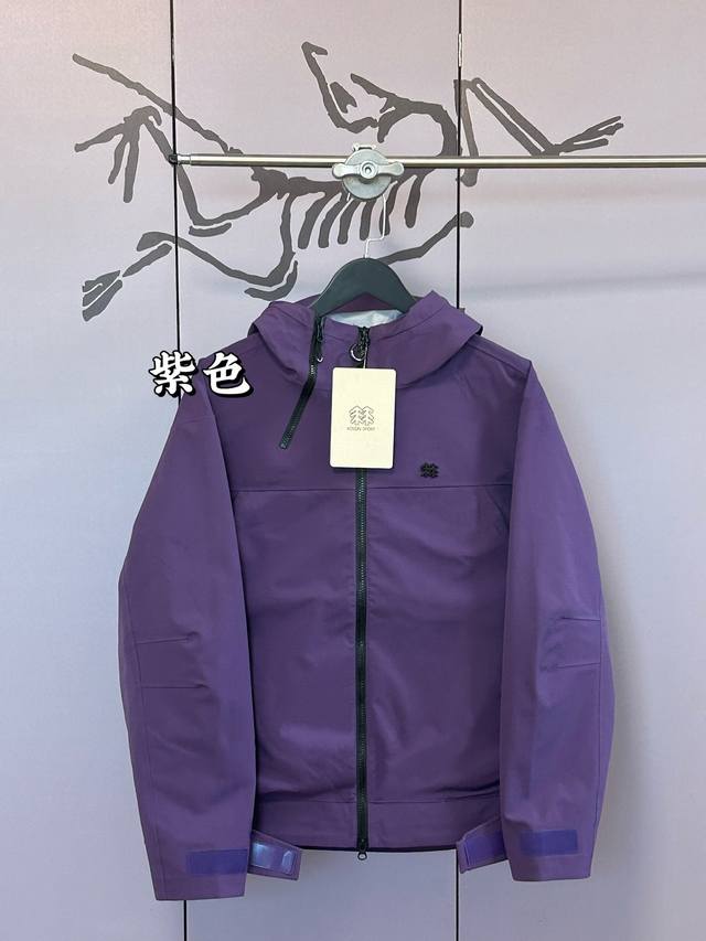 Kolon可隆｜Sport Camping 系列 抗撕中性廓形多口袋2.5L露营Obli-K男女同款户外冲锋衣独家货源 顶级品质可隆Kl二代 刘诗诗同款冲锋衣