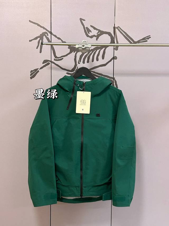 Kolon可隆｜Sport Camping 系列 抗撕中性廓形多口袋2.5L露营Obli-K男女同款户外冲锋衣独家货源 顶级品质可隆Kl二代 刘诗诗同款冲锋衣