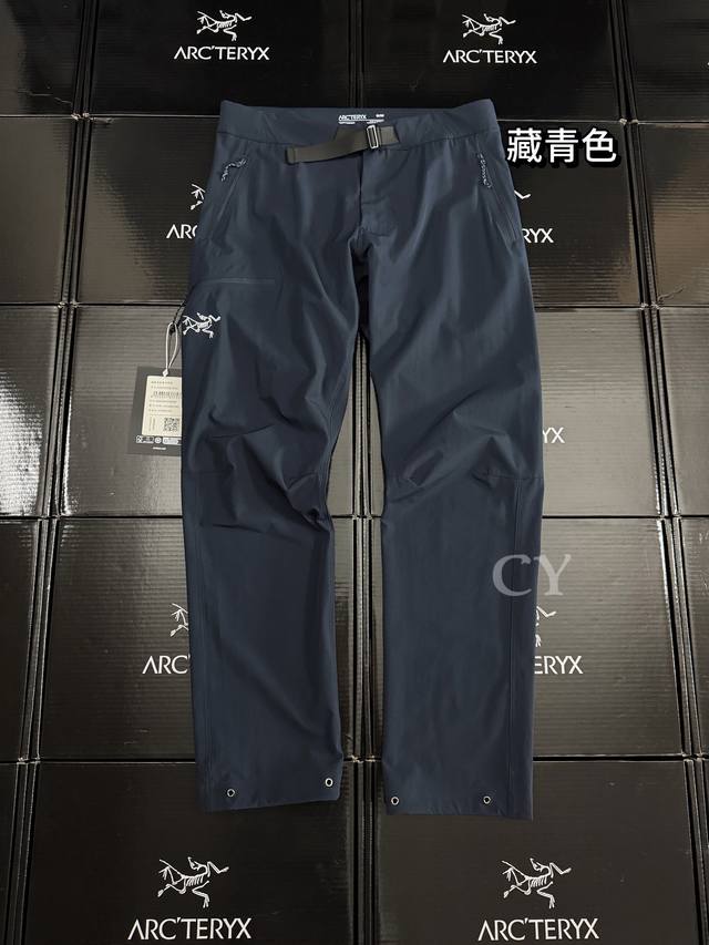 Arcteryx始祖鸟 Gamma Quick Dry Pant纯色直筒休闲裤 男款品牌：始祖鸟 Arcteryx 类型：轻量防水户外机能长裤 材质：轻量化户外