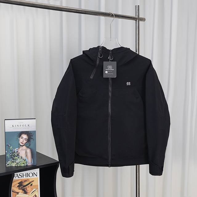 可隆二代 可隆Kolon Sport Obli-K 防水防风透湿耐磨硬壳冲锋衣男女同款 刘诗诗周雨彤同款 可隆｜ 系列 抗撕中性廓形多口袋2.5L露营Obli-