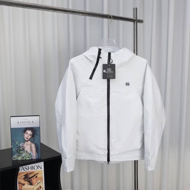 可隆二代 可隆Kolon Sport Obli-K 防水防风透湿耐磨硬壳冲锋衣男女同款 刘诗诗周雨彤同款 可隆｜ 系列 抗撕中性廓形多口袋2.5L露营Obli-