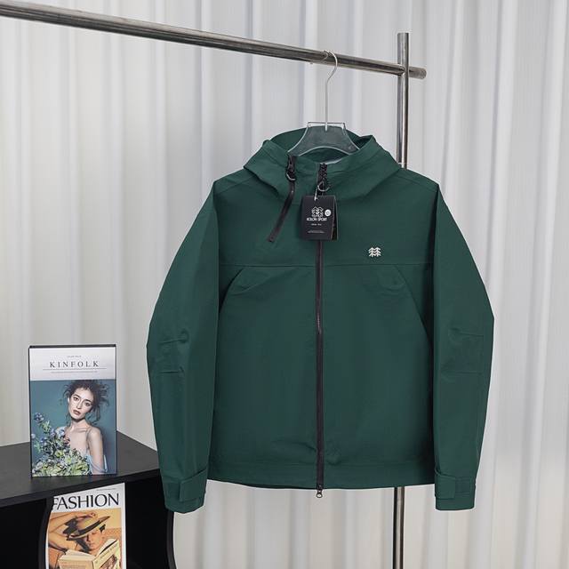 可隆二代 可隆Kolon Sport Obli-K 防水防风透湿耐磨硬壳冲锋衣男女同款 刘诗诗周雨彤同款 可隆｜ 系列 抗撕中性廓形多口袋2.5L露营Obli-