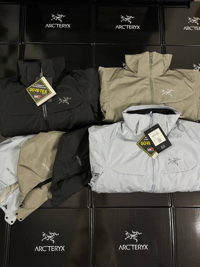 大买菜羽绒服帽子可拆卸 最高版本 Arcteryx始祖鸟Macai Jacket冬季新款男连帽防水买菜羽绒服滑雪服 -顶级版本，区别老款，连帽设计使其更加适合滑