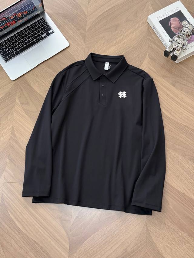 7753# Kolon Sport可隆男士长袖徒步内搭S-Functional立领翻领打底衫速干长袖卫衣 户外牛货！透气春夏秋速干高弹运动，跑步健身，翻领立领长