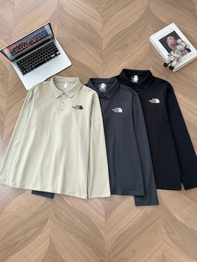 7750# Tnf 北面 新款立领翻领运动长袖男户外健身投篮速干打底衫卫衣 功能型速干，上身超级舒服，男士内搭打底良品！好货不多，速度备起来啦！ 纯正出口的订单