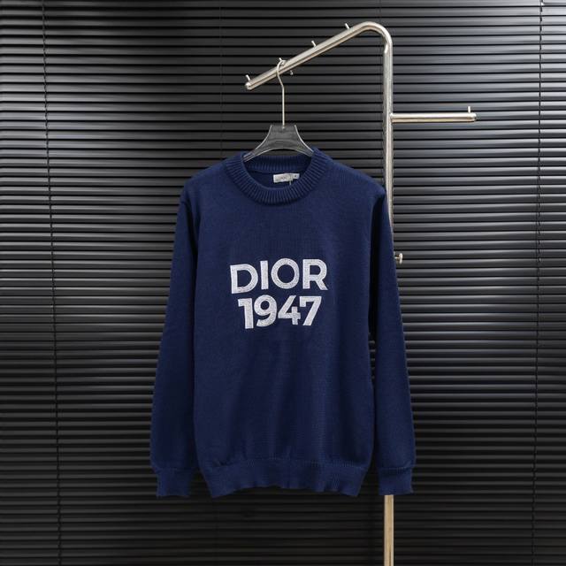 款式：迪奥Dior1947数字针织长款毛衣 尺码：S-Xxl 面料：羊毛混纺 辅料：全套定制原版辅料 无性别区分 男女同款