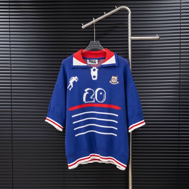 款式：House Of Errors英国设计师品牌眼球主题针织Polo毛衣 尺码：S-Xxl 面料：羊毛混纺 辅料：全套定制原版辅料 无性别区分 男女同款