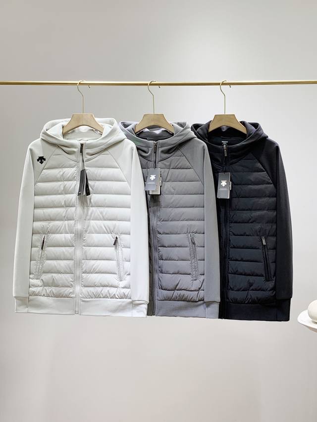 供 控225 Ds男士 冬季新款男士超轻排骨款连帽 型男装备，即使冬季也要帅下去～ 编号847265819 品名：Ds三色排骨羽绒服 颜色：黑色 深灰色 浅灰色