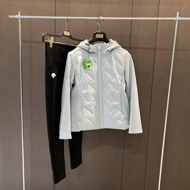 供 控225 90鸭绒石墨烯 爆品24冬季Descente迪桑特训练运动女士拼接针织加绒石墨烯奥利绒羽绒服 迪桑特羽绒服具有做A9995工考究、科技含量高、保暖
