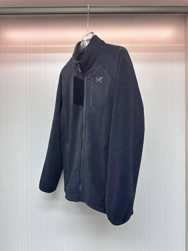 供 控 加绒加厚 2025新款 Acrteryx 始祖鸟 秋冬Kyanite Lt Jacket双层加厚抓绒外套 客高密度摇粒复合棉花绒 注咱们这是双层加绒！所