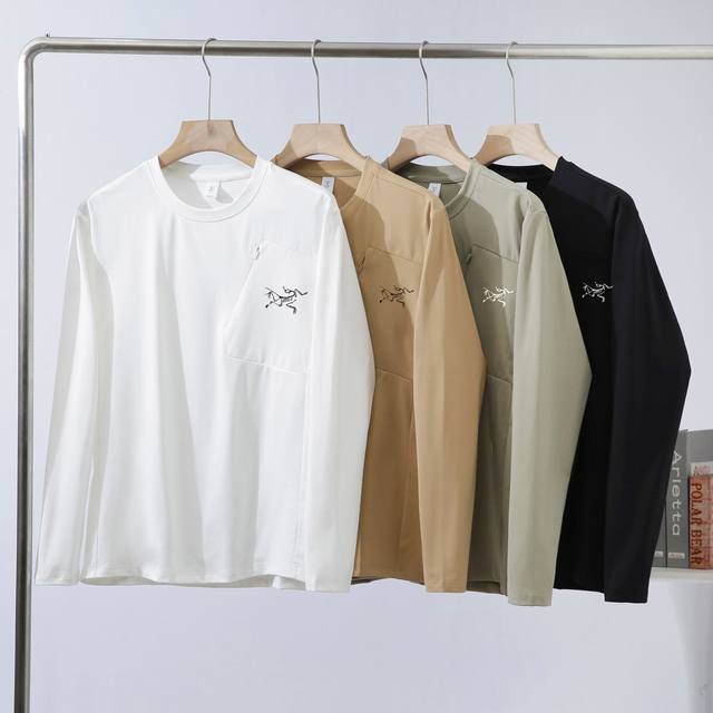 供 控120 25款春季户外运动跑步男式圆领徒步休闲透气长袖T恤。 全天候户外运动系列！运动跑步长袖，登山徒步打底衫。优质面料 亲肤柔软 吸汗透气 户外功能性面